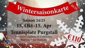 Wintersaisonkarte verfügbar